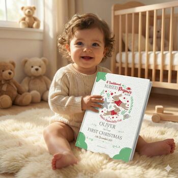 Personalised Christmas Book Of Festive Rhymes, Poems And Carols For Children, 2 of 12