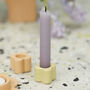 Ceramic Floral Shaped Tea Light Holder, thumbnail 2 of 7