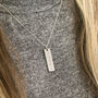 Silver Stainless Steel Coordinate Necklace, thumbnail 1 of 6