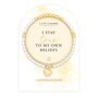 Affirmations Bracelet True Beliefs, thumbnail 1 of 4