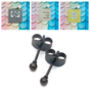 Black Stud Earrings | Stainless Steel Studs, thumbnail 1 of 10