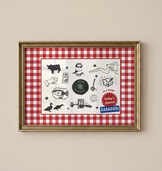 Sopranos Inspired Illustrations Print, 5 of 5