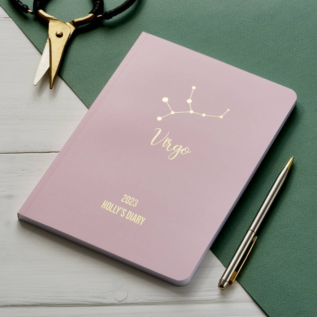 Personalised Zodiac Star Sign 2023 Diary, 1 of 4