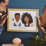 Personalised Illustrated Family Portrait, thumbnail 1 of 11