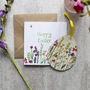 Easter Wildflower Hanging Decoration And Card In One, thumbnail 5 of 7