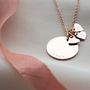 Personalised Sterling Silver Heart Family Necklace, thumbnail 2 of 9