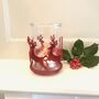 Leaping Reindeer Candle Holder, thumbnail 3 of 3