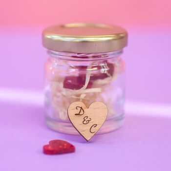Jar Of Hearts Personalised Love Keepsake, 5 of 5