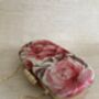 Pink Floral Handcrafted Clutch Bag, thumbnail 9 of 10