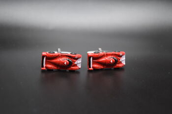 Red Race Car Cufflinks Gift For Men 316 L Stainless Steel Motorsport Accessory, 3 of 5