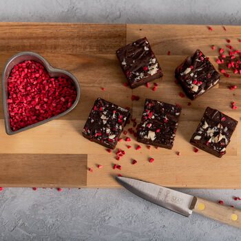 'With Love' Vegan Brownies Afternoon Tea For Two Box, 4 of 9