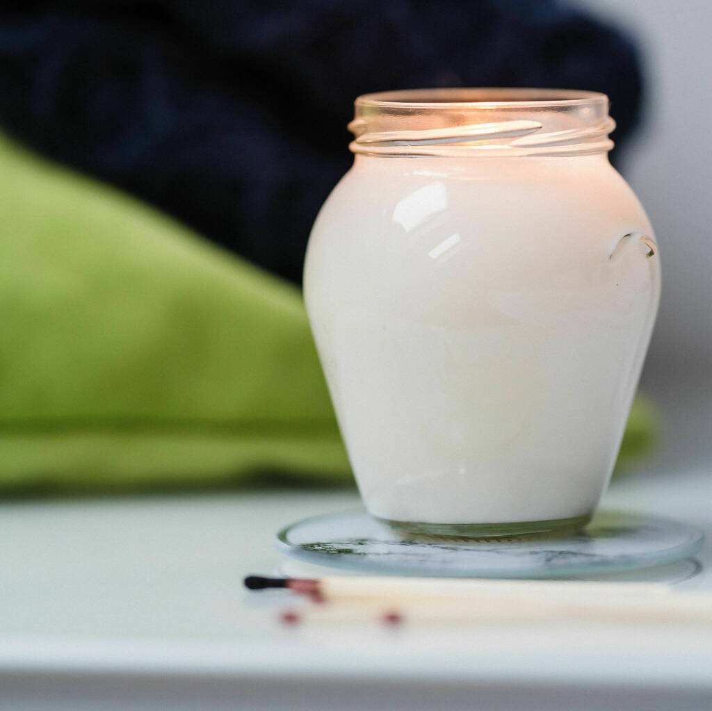 Fig And Snowberry Soy Jar Candle By Chalk And Cheese Candles And Wax