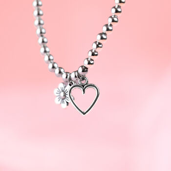 Love You Mum Silver Plated Beaded Bracelet In Box, 5 of 8