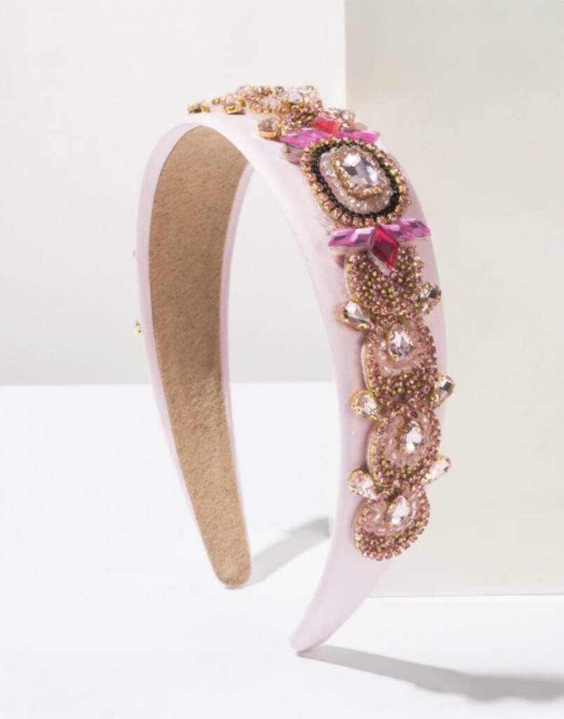 Petal Queen With A Pink Satin Drawstring Bag // Ages Six To Adult, 1 of 2