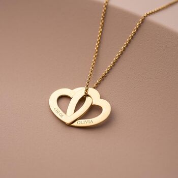 Sterling Silver Infinity Heart Personalised Necklace, 4 of 12