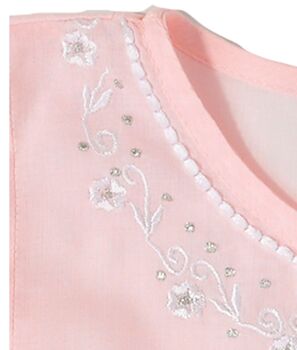 Personalised Embroidered Soft Pink Cotton Girl's P Js, 3 of 3