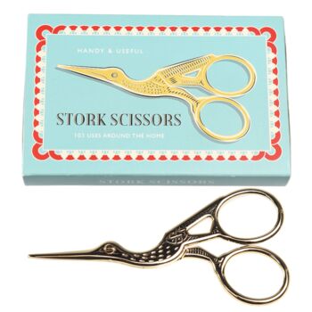 Brass Stork Scissors, 2 of 2