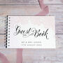 Personalised Vintage Lace A5 Or A4 Wedding Guest Book, thumbnail 1 of 3