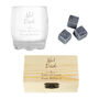 Personalised Number One Whisky Stones And Glass Set, thumbnail 4 of 8