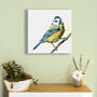 Inky Blue Tit Canvas Gallery Print, thumbnail 4 of 10