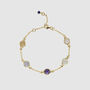 Palma Gold Good Health Gemstone Bracelet, thumbnail 3 of 4