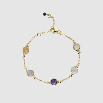 Palma Gold Good Health Gemstone Bracelet, 3 of 4