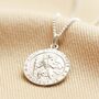 Sterling Silver St Christopher Pendant Necklace, thumbnail 4 of 8