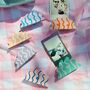 Hand Patterned Photo Display Clip Frames, thumbnail 2 of 10