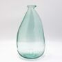 Recycled Blown Glass Vase | 36cm | Six Colours, thumbnail 2 of 7