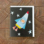 Mini Spaceman Greetings Card, thumbnail 5 of 5