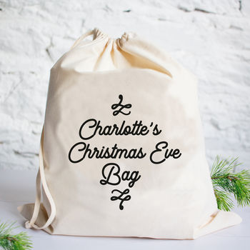 Personalised 'Build your own' Christmas Eve Bag, 2 of 7