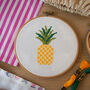 Pineapple Cross Stitch Kit, thumbnail 1 of 6