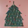 Christmas Tree Reusable Fabric Advent Calendar, thumbnail 5 of 5