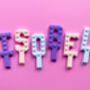 Brick Cake Letters For Lego Party, thumbnail 6 of 6