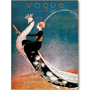 Vogue Ride The Peacock, Canvas Art, 6 of 6