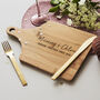 Personalised Wooden Chopping/Cheese Board For Her, thumbnail 1 of 6