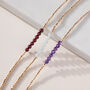 Personalised Gold Filled Birthstone Bracelet, thumbnail 5 of 8