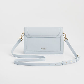 Blue Bird Embroidered Foldover Bag, 6 of 9