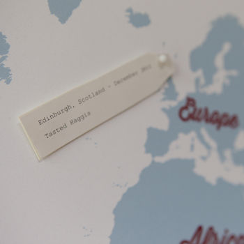 Personalised World Travel Map, 6 of 12
