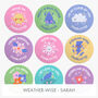 Personalised Reward Stickers 54 Stickers, thumbnail 11 of 12
