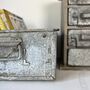 Industrial Vintage Galvanised Storage Box Or Planter, thumbnail 2 of 5