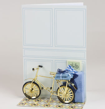 Bicycle Lovers 3D Greetings Card, 3 of 4