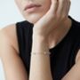 Enso 925 Silver Layered Chain Bracelet, thumbnail 5 of 6
