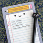 Happy Stationery Kawaii Notepad For Lists, thumbnail 2 of 5
