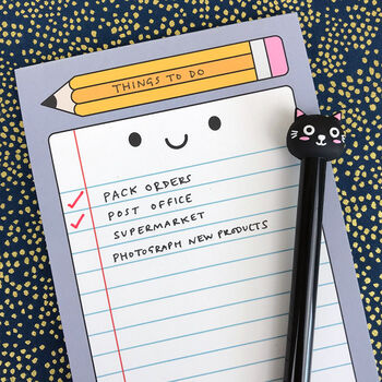 Happy Stationery Kawaii Notepad For Lists, 2 of 5