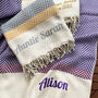 Personalised Sustainable Soft Cotton Throw, thumbnail 10 of 12