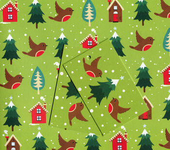 'Robin Wrapping Paper', 'Robin Gift Wrap', 2 of 7