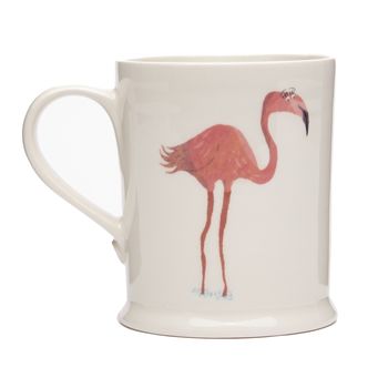 Illustrated Flamingo And Pineapple Mug, 3 of 3