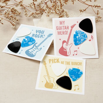 Personalised Band Name Guitar Plectrum / Pick Coloured Set, 6 of 11