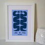 Personalised 'Happy Snakes' Anniversary Print, thumbnail 3 of 8
